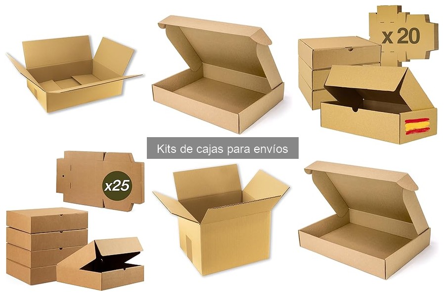 Mejores kits de cajas para envíos en 2023 - Comparativa