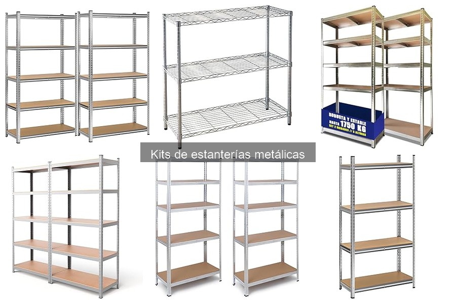 Mejores kits de estanterías metálicas para el hogar 2023