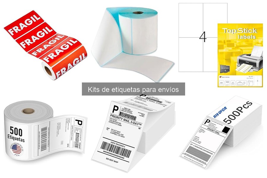 Mejores kits de etiquetas para envíos en 2023
