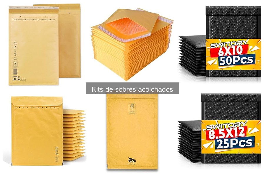 Mejores kits de sobres acolchados en Amazon: comparativa 2023