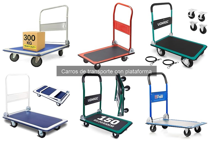 Mejores lugares para comprar carros de transporte con plataforma