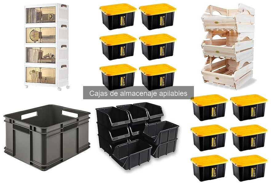 Mejores marcas de cajas de almacenaje apilables para comprar