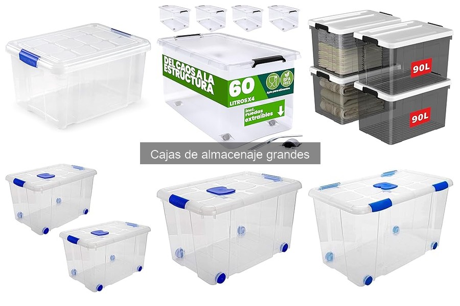 Mejores marcas de cajas de almacenaje grandes en 2023