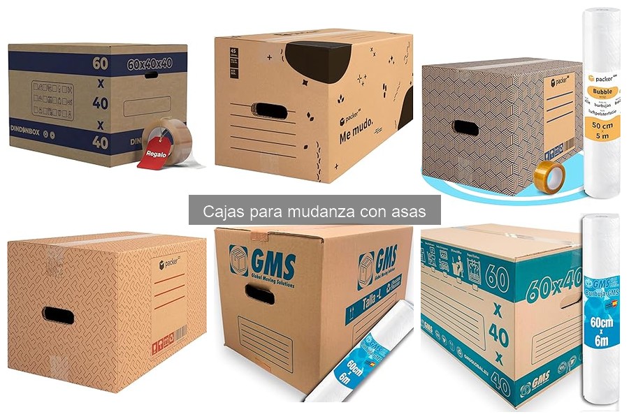Mejores marcas de cajas para mudanza con asas en 2023
