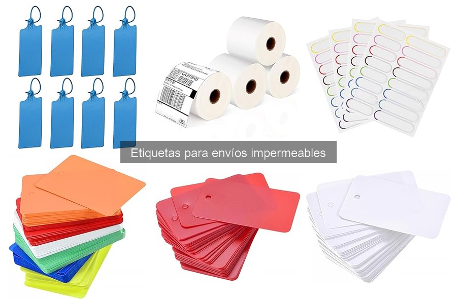 Mejores marcas de etiquetas impermeables para envíos