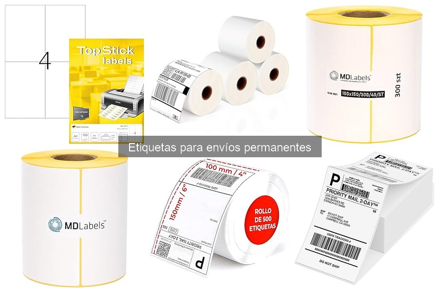 Mejores Marcas de Etiquetas para Envíos Permanentes