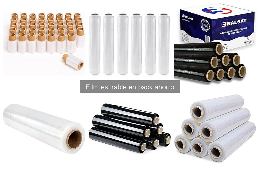 Mejores marcas de film estirable en pack ahorro para embalaje