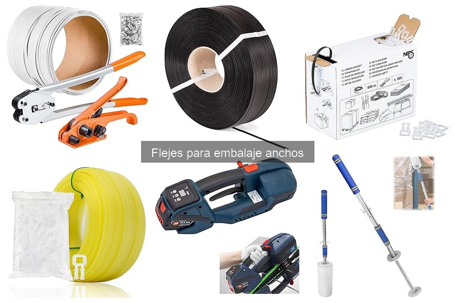 Mejores marcas de flejes anchos para embalaje en 2023