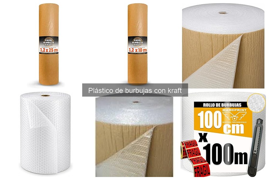 Mejores marcas de plástico de burbujas con kraft para embalaje