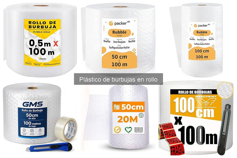 Mejores marcas de plástico de burbujas en rollo comparativa