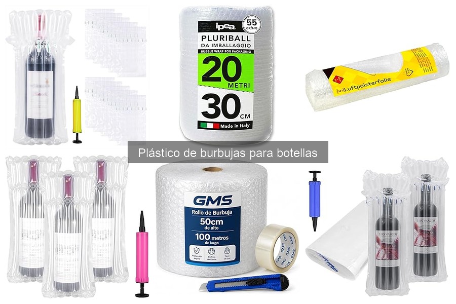 Mejores marcas de plástico de burbujas para botellas 2023