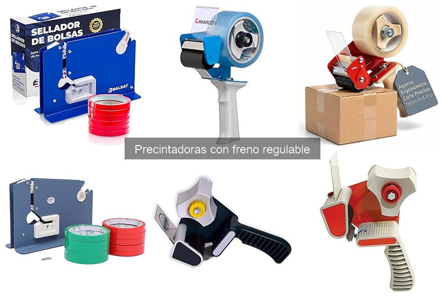 Mejores marcas de precintadoras con freno regulable