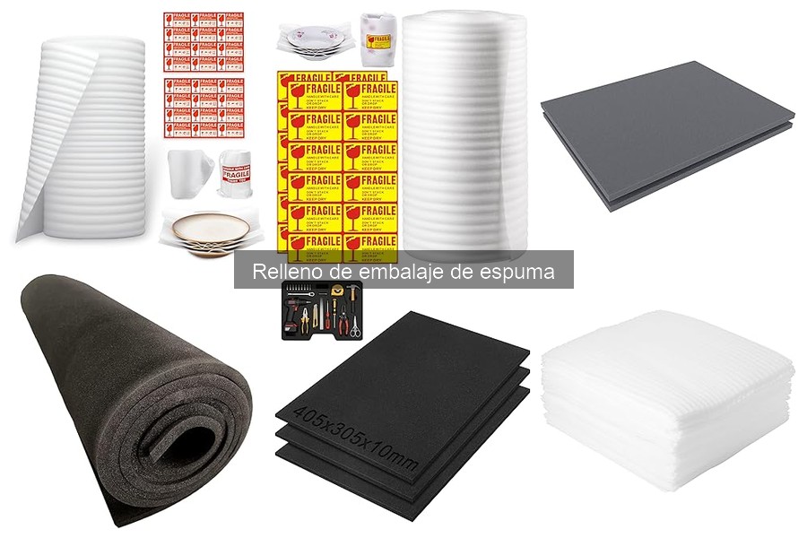 Mejores marcas de relleno de embalaje de espuma para envíos