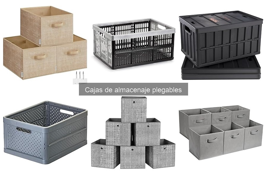 Mejores materiales para cajas de almacenaje plegables