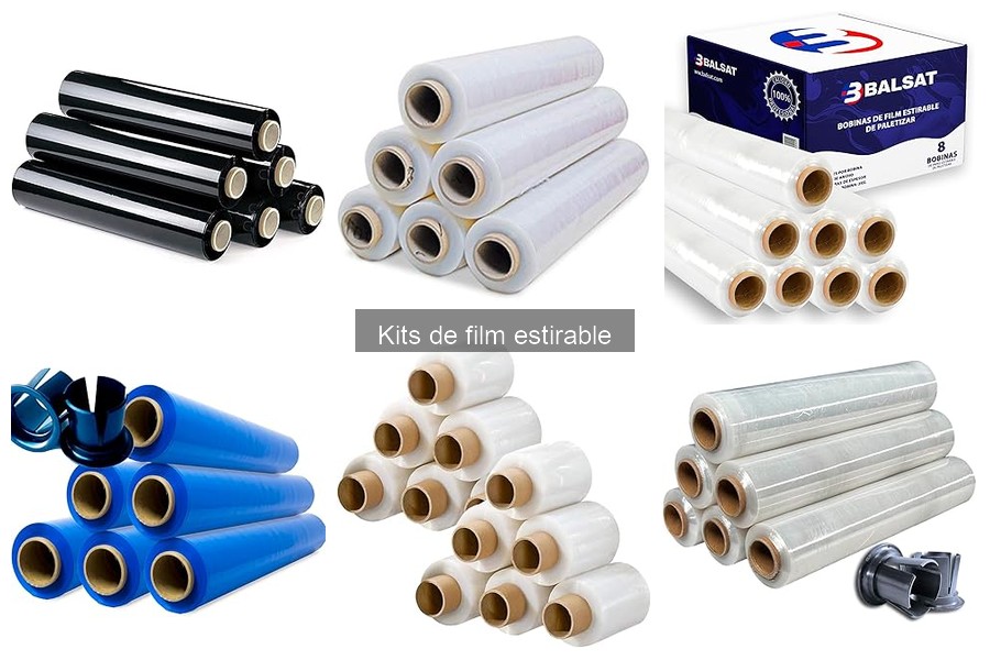 Mejores ofertas en kits de film estirable para embalaje