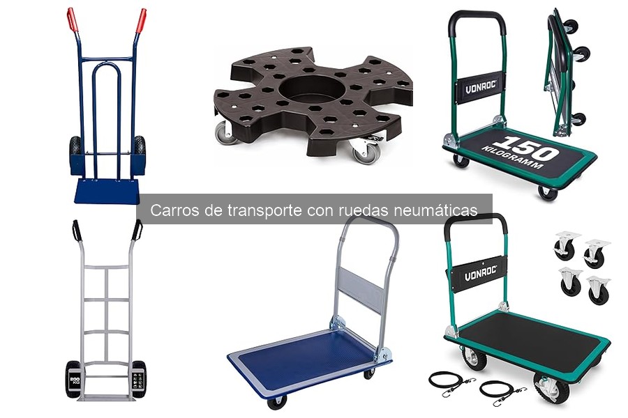 Mejores ofertas y precios de carros de transporte neumáticos