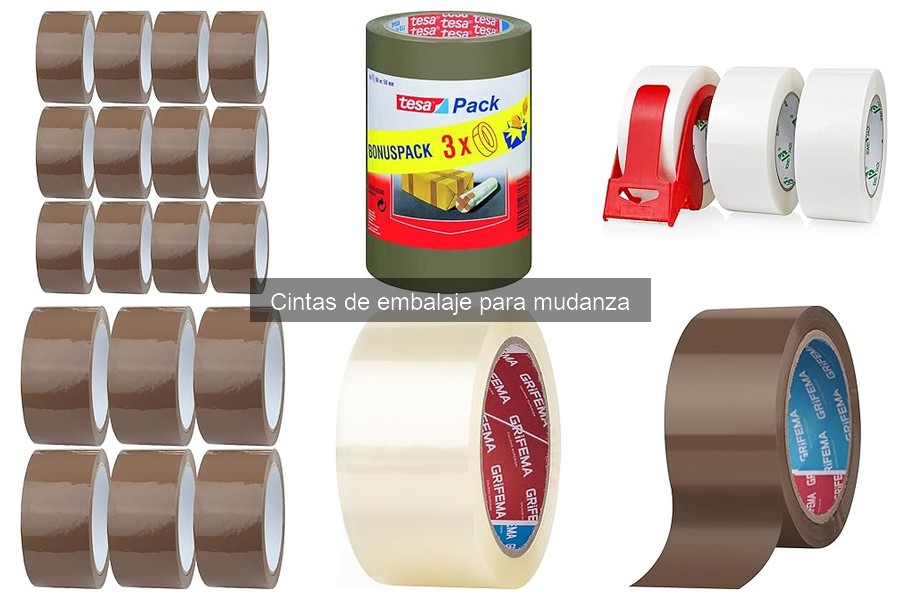 Mejores ofertas y precios de cintas de embalaje para mudanza