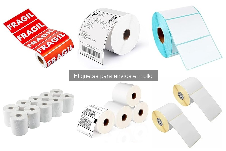 Mejores ofertas y precios de etiquetas para envíos en rollo