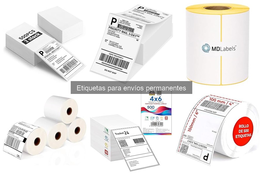 Mejores prácticas para almacenar etiquetas de envío permanentes