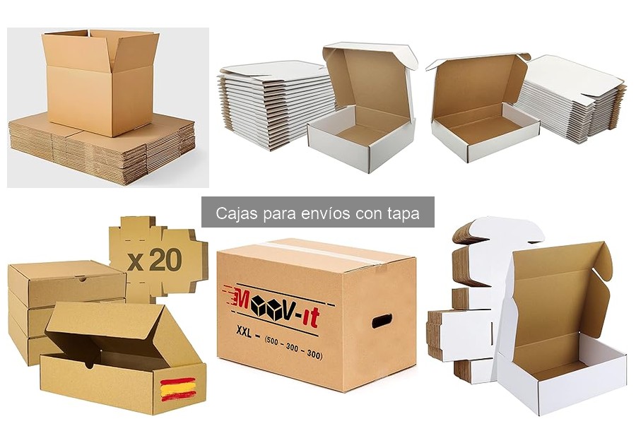 Mejores prácticas para utilizar cajas de envíos con tapa