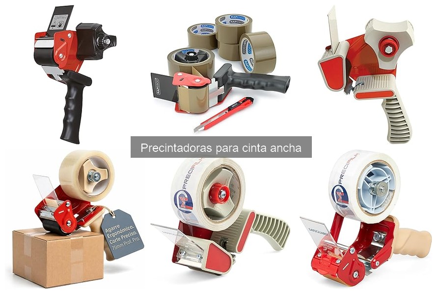 Mejores precintadoras para cinta ancha en 2023: comparativa