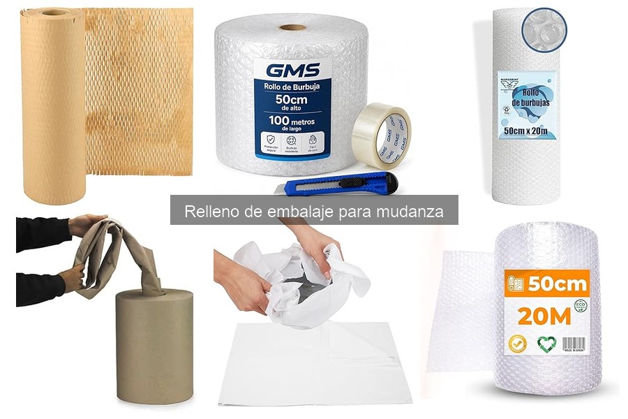 Mejores productos de relleno de embalaje para mudanzas 2023