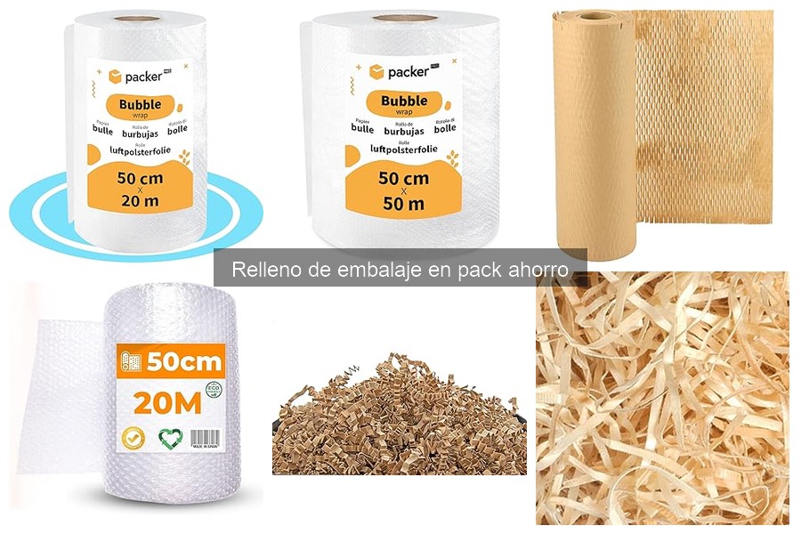 Mejores rellenos de embalaje para proteger envíos frágiles