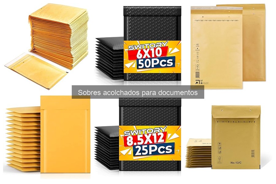 Mejores sobres acolchados para envíos internacionales 2023