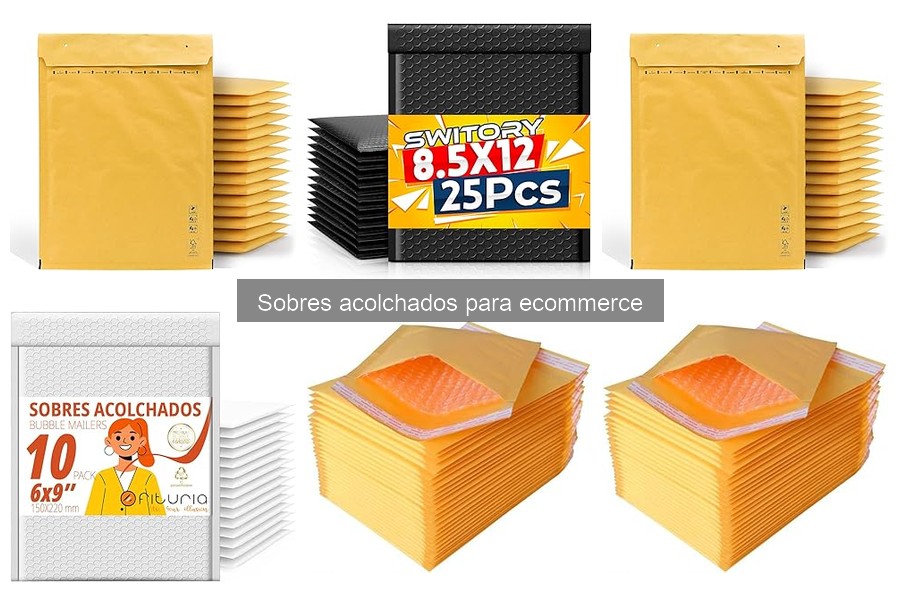 Mejores sobres acolchados para pequeñas empresas | Comparativa