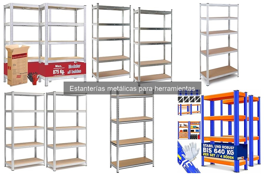 Ofertas en estanterías metálicas para herramientas: ahorra hoy