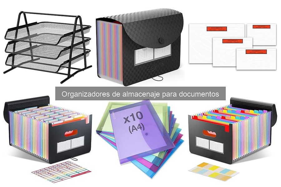 Ofertas y descuentos en organizadores de almacenaje para documentos