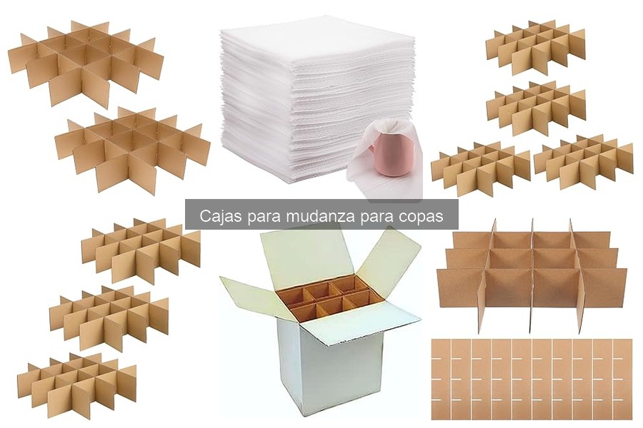 ** Ofertas y precios de cajas para mudanza de copas