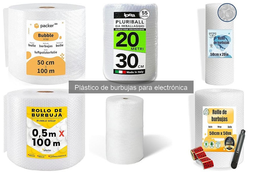 Ofertas y Precios del Plástico de Burbujas en Línea