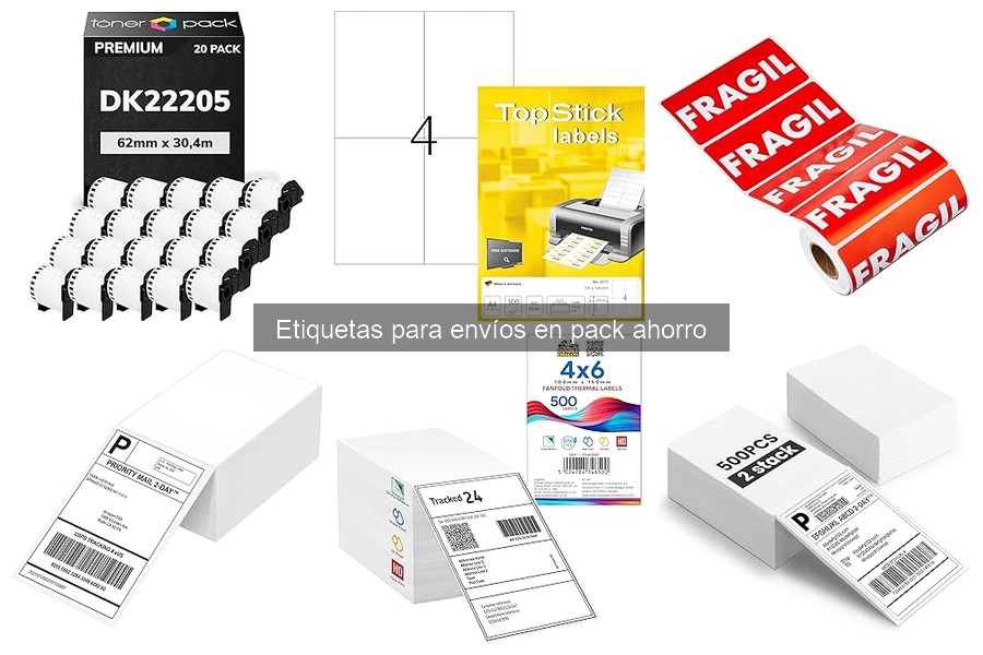 Opiniones de las Mejores Marcas de Etiquetas para Envíos