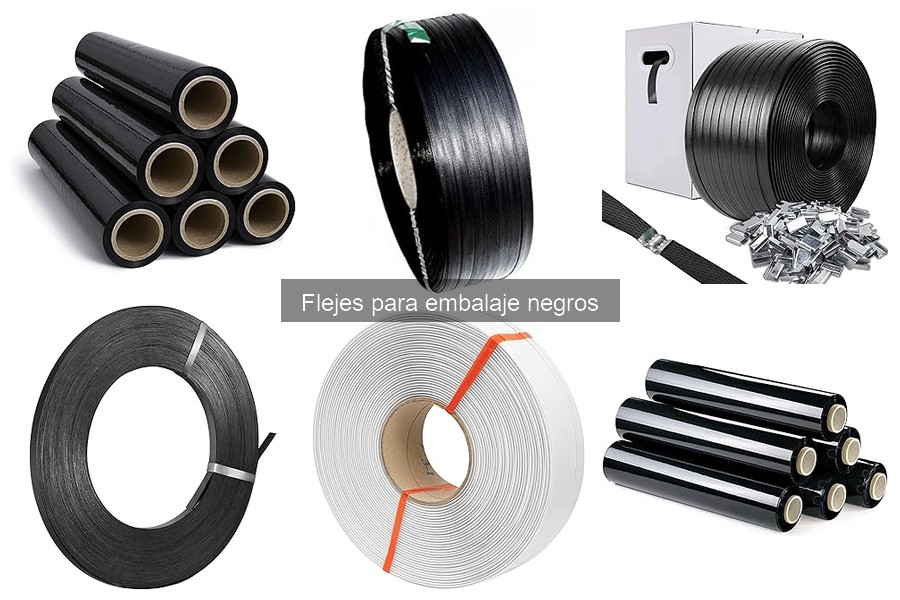 Opiniones de usuarios sobre flejes para embalaje negros