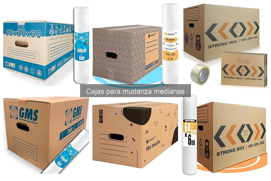 Opiniones sobre cajas para mudanza medianas: reseñas de usuarios