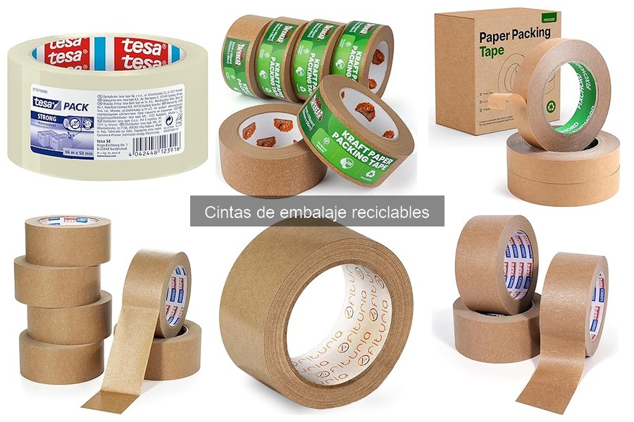 Opiniones sobre cintas de embalaje reciclables: reseñas y análisis