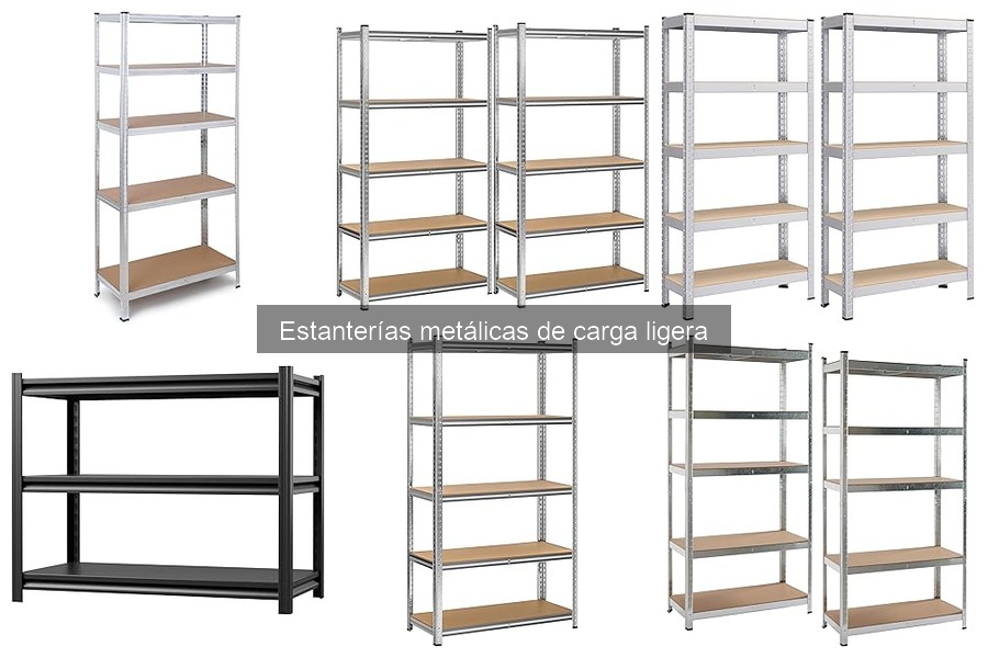 Opiniones sobre estanterías metálicas de carga ligera
