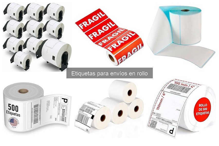 Opiniones sobre etiquetas para envíos en rollo