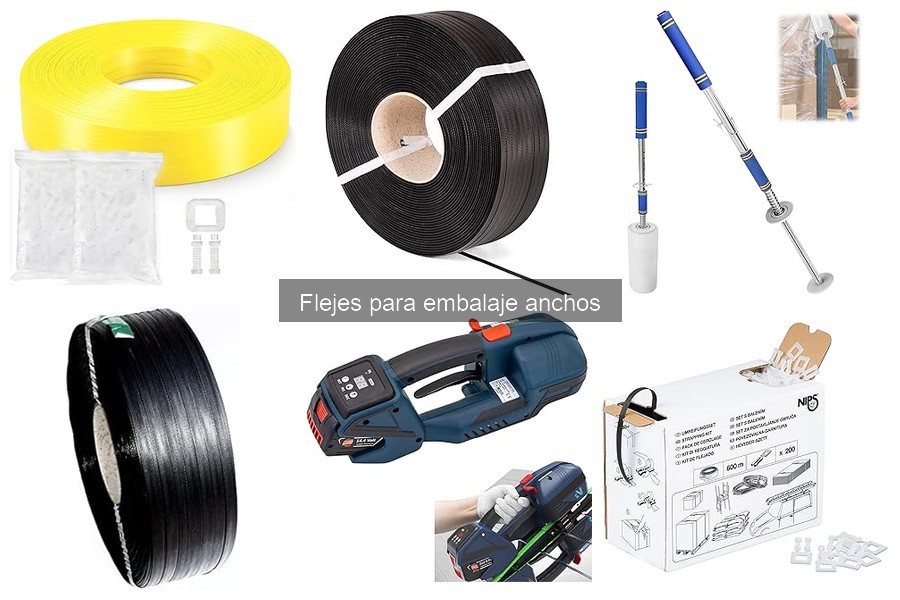 Opiniones sobre flejes anchos para embalaje y sus ventajas