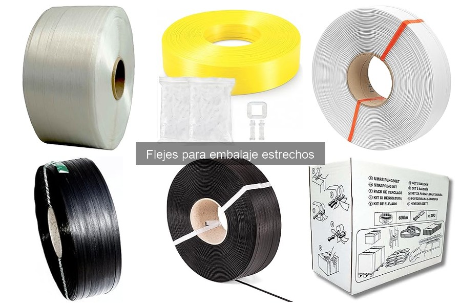 Opiniones sobre flejes para embalaje estrechos y sus usos