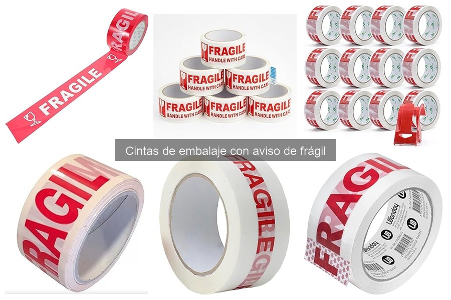 Opiniones sobre las mejores cintas de embalaje frágil