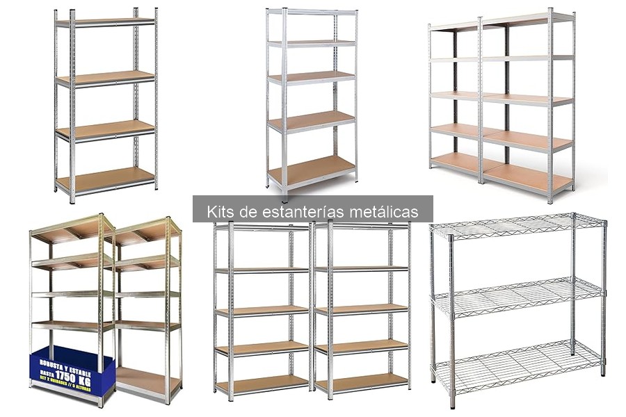 Opiniones sobre los mejores kits de estanterías metálicas