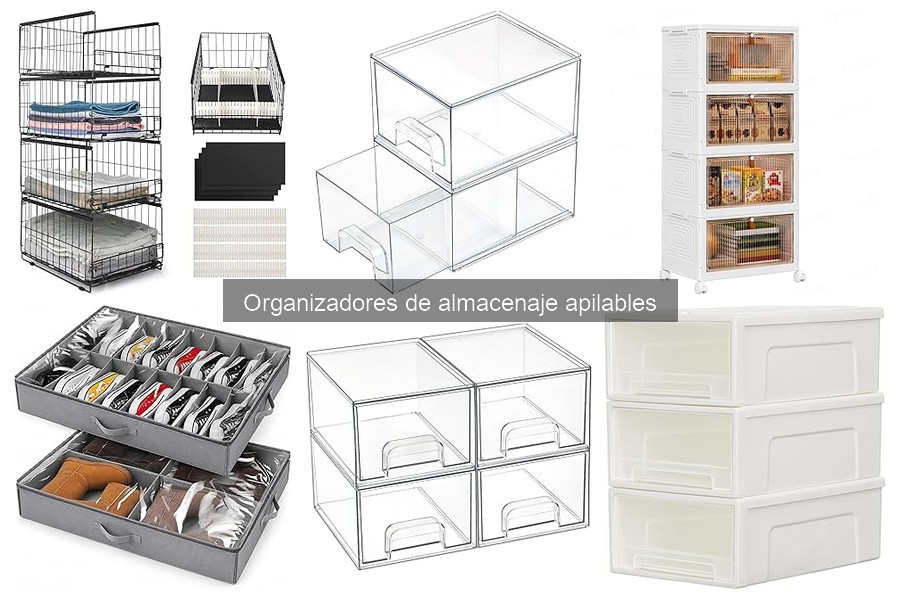 Opiniones sobre los Mejores Organizadores de Almacenaje Apilables