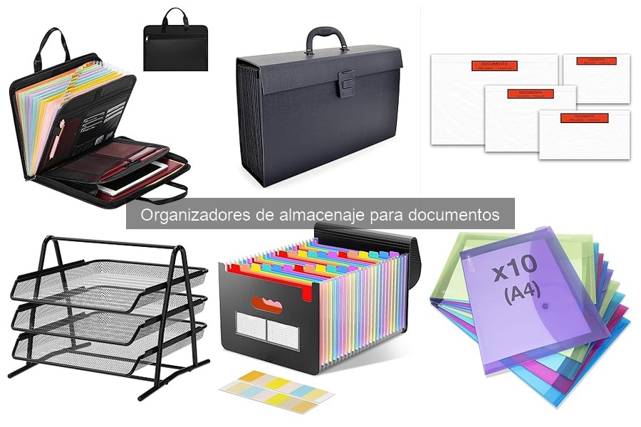 Opiniones sobre organizadores de almacenaje para documentos