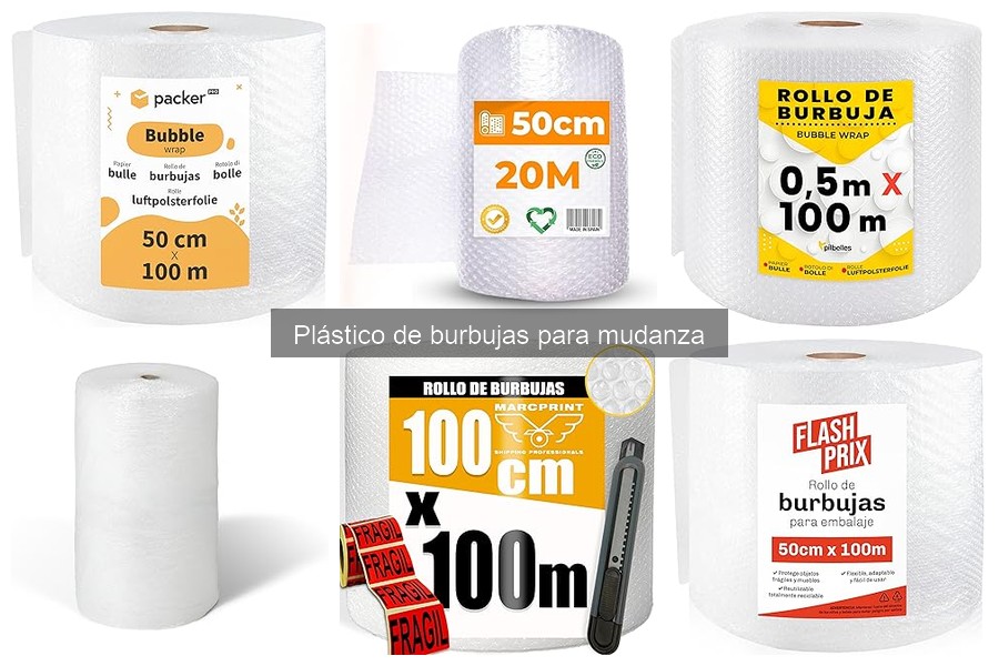 Opiniones sobre Plástico de Burbujas para Mudanzas