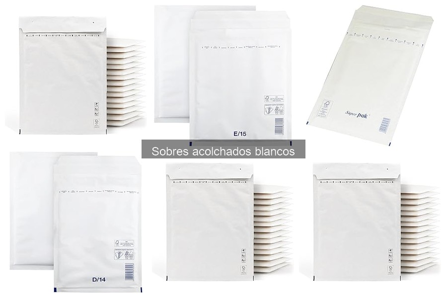 Opiniones sobre sobres acolchados blancos: lo que piensan los usuarios