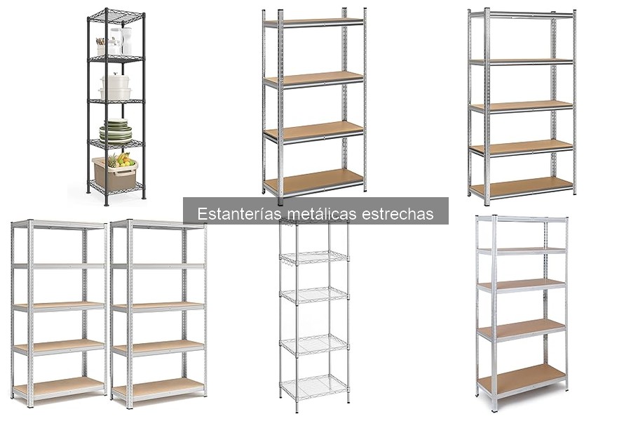 Precios de Estanterías Metálicas Estrechas: Comparativa y Ofertas
