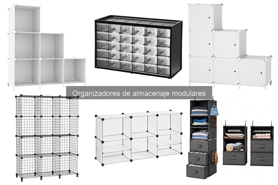Precios de Organizadores de Almacenaje Modulares y Dónde Comprarlos