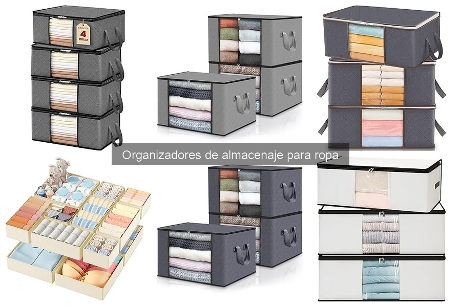 Precios de organizadores de almacenaje para ropa en 2023